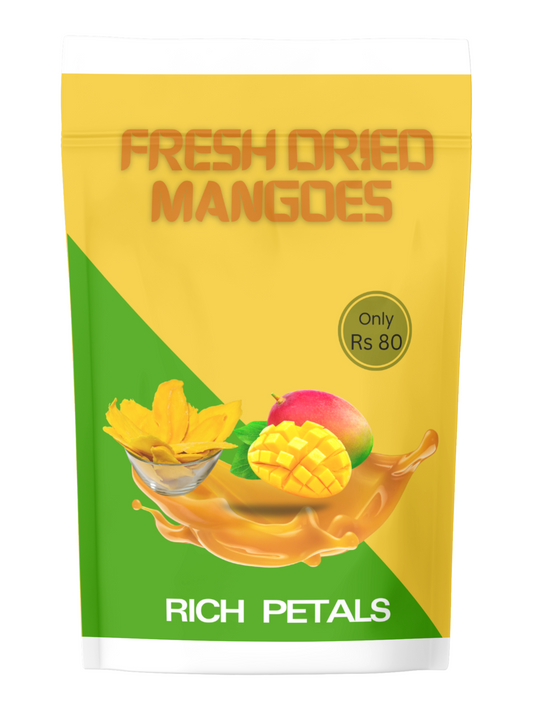 Premium Dried Mango Slices 100 gm Pack