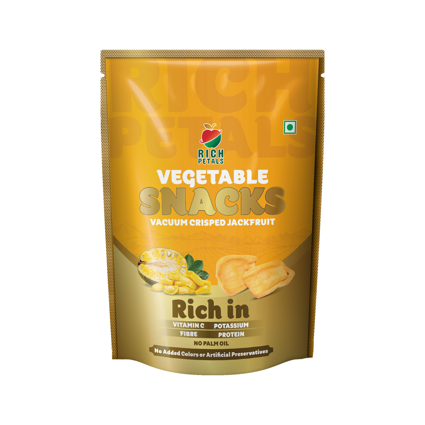 Vacuum Crisped Ripe Jackfruit Snacks